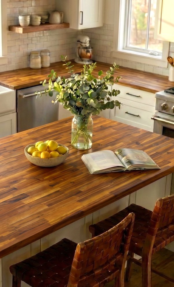 Solid Wood Countertops & Table Tops